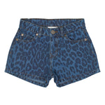 The New Prima regular fit denim shorts medium blue denim aop