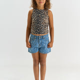The New | Romina regular fit denim shorts
