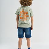 The New | Sander s_s tee aqua gray