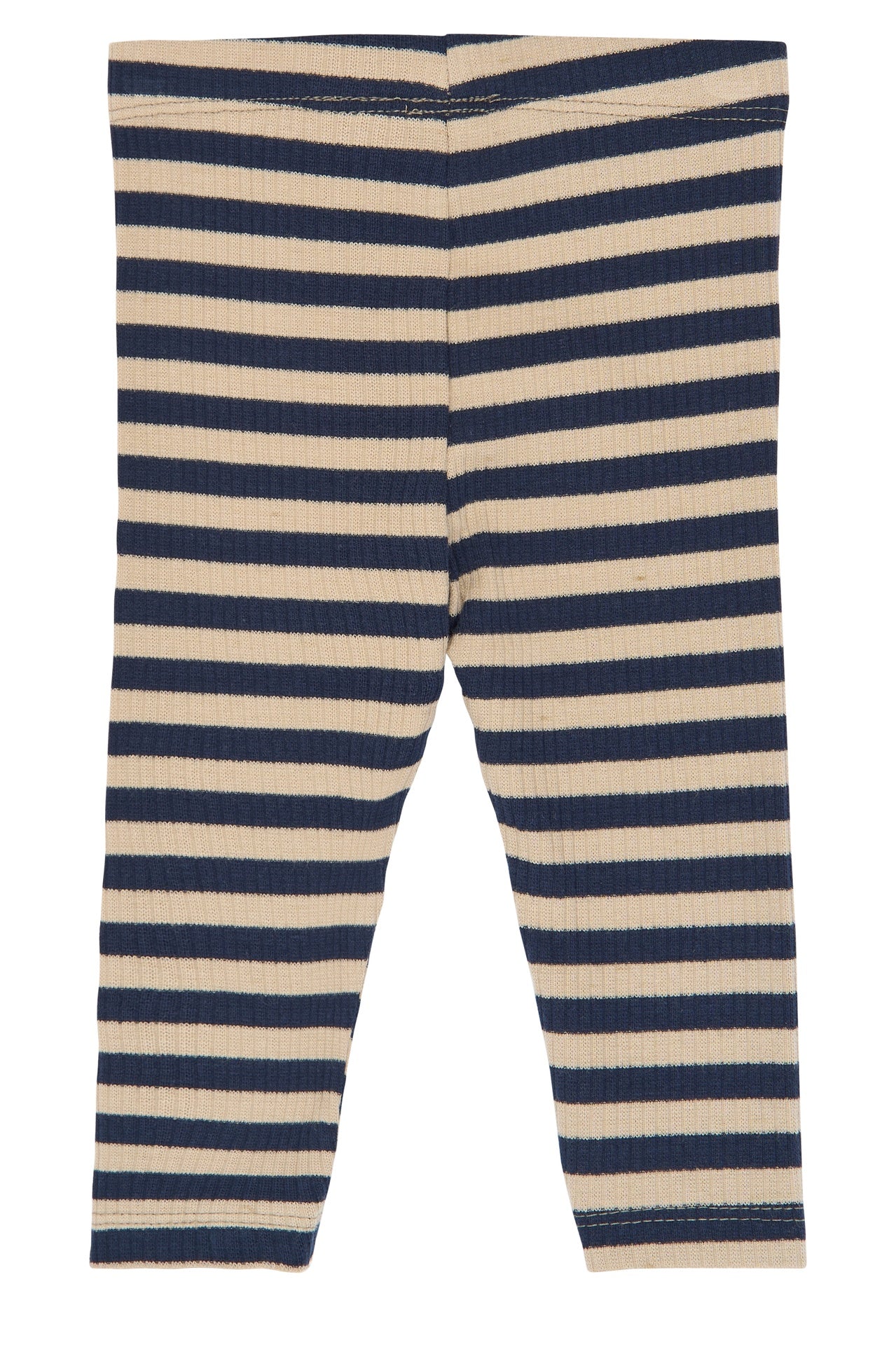 The New Siblings | Fro Rib Legging | Navy Blazer Striped