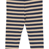 The New Siblings | Fro Rib Legging | Navy Blazer Striped