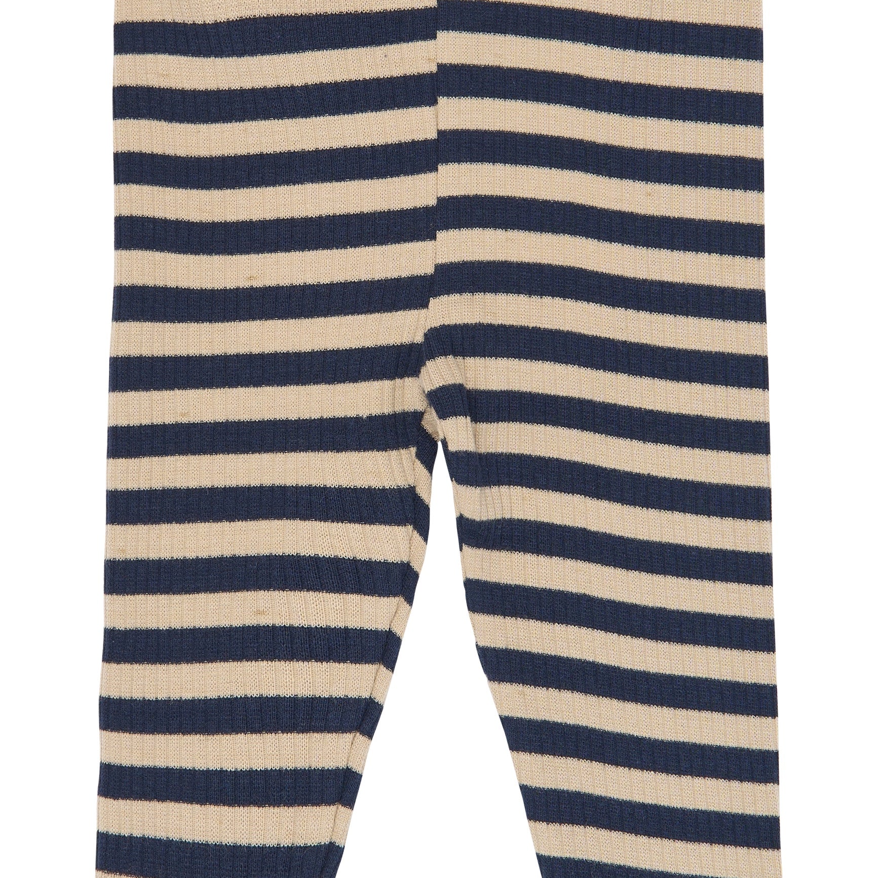 The New Siblings | Fro Rib Legging | Navy Blazer Striped