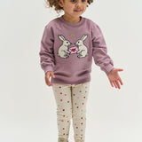 The New Siblings | TNSTVera Rib Leggings | Gardenia AOP