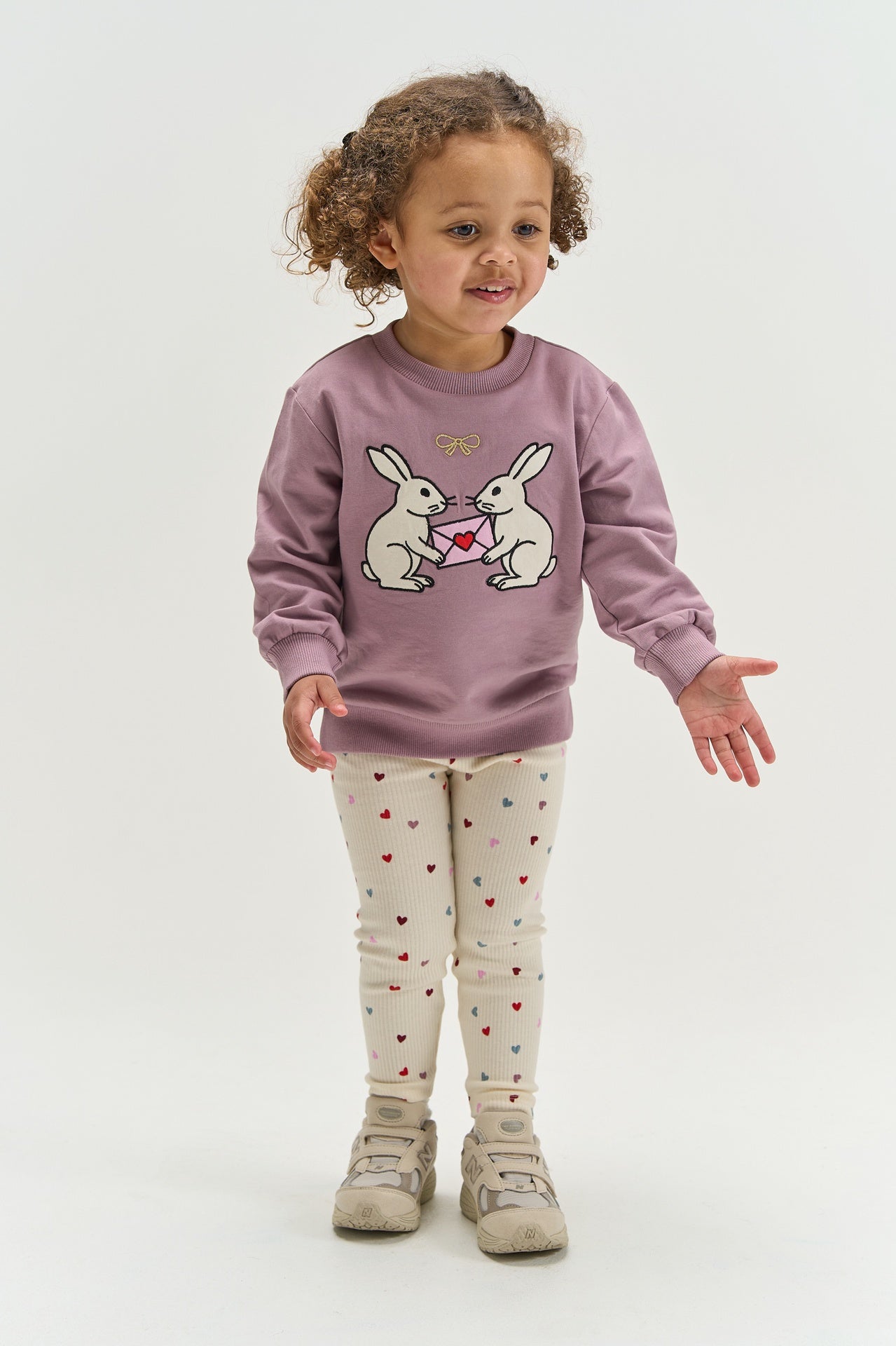 The New Siblings | TNSTVera Rib Leggings | Gardenia AOP