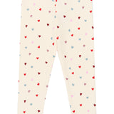 The New Siblings | TNSTVera Rib Leggings | Gardenia AOP