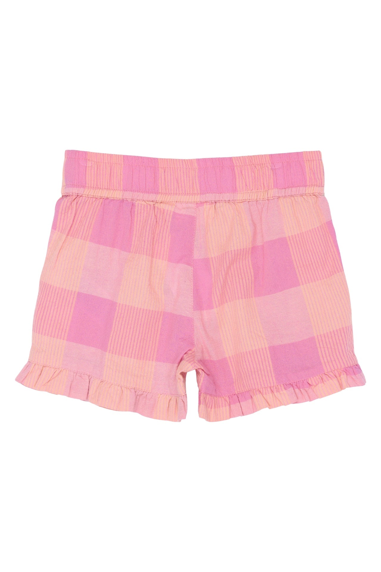 The New Siblings Tassie shorts cashmere rose checked