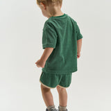 The New Siblings Terry os s_s tee posy green