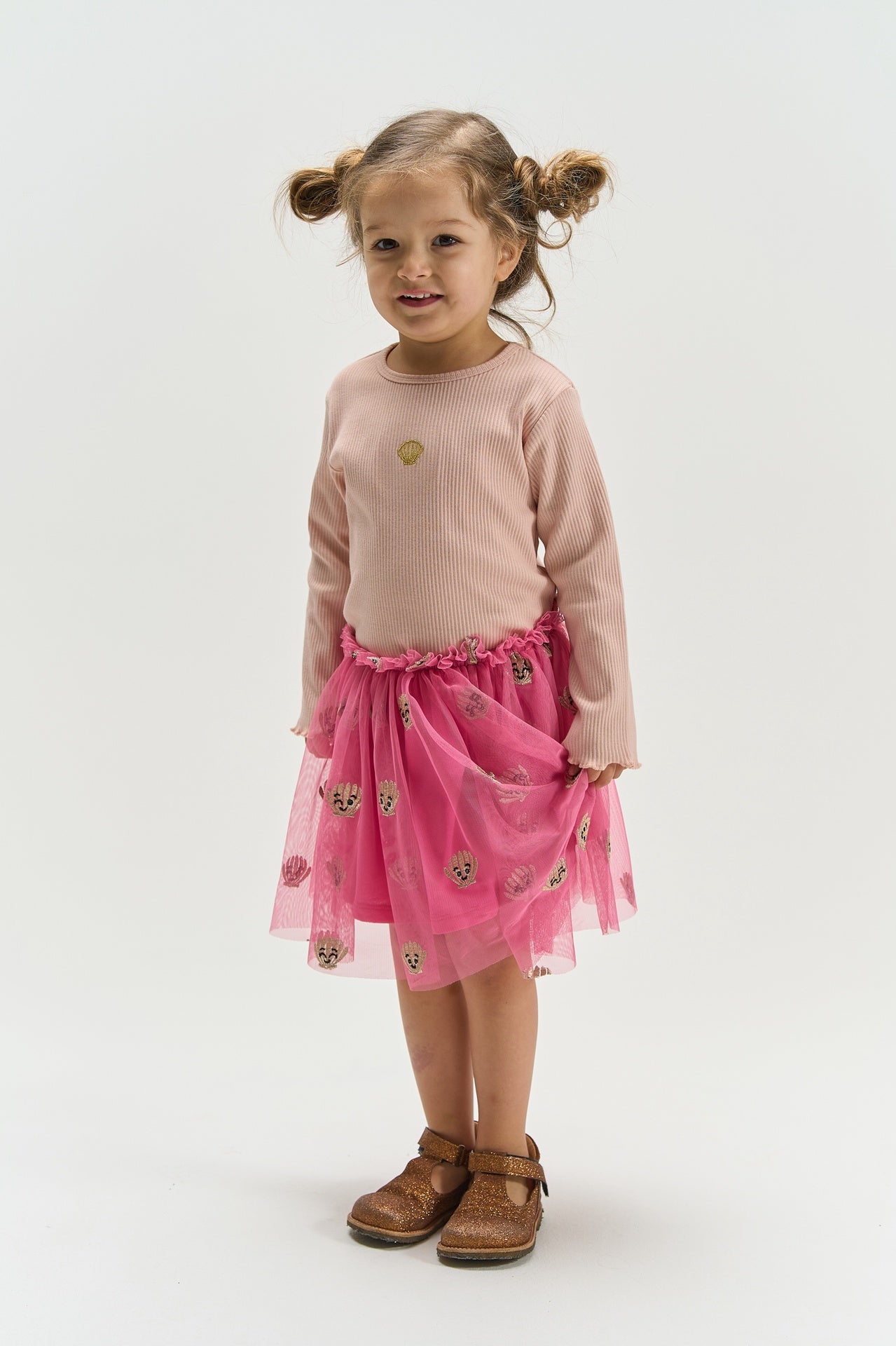 The New Siblings | Tule skirt cashmere rose