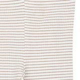 The New Siblings | Vitus Rib Legging | taupe gray striped
