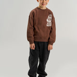 The New | TNValentino OS Sweatshirt | Chestnut