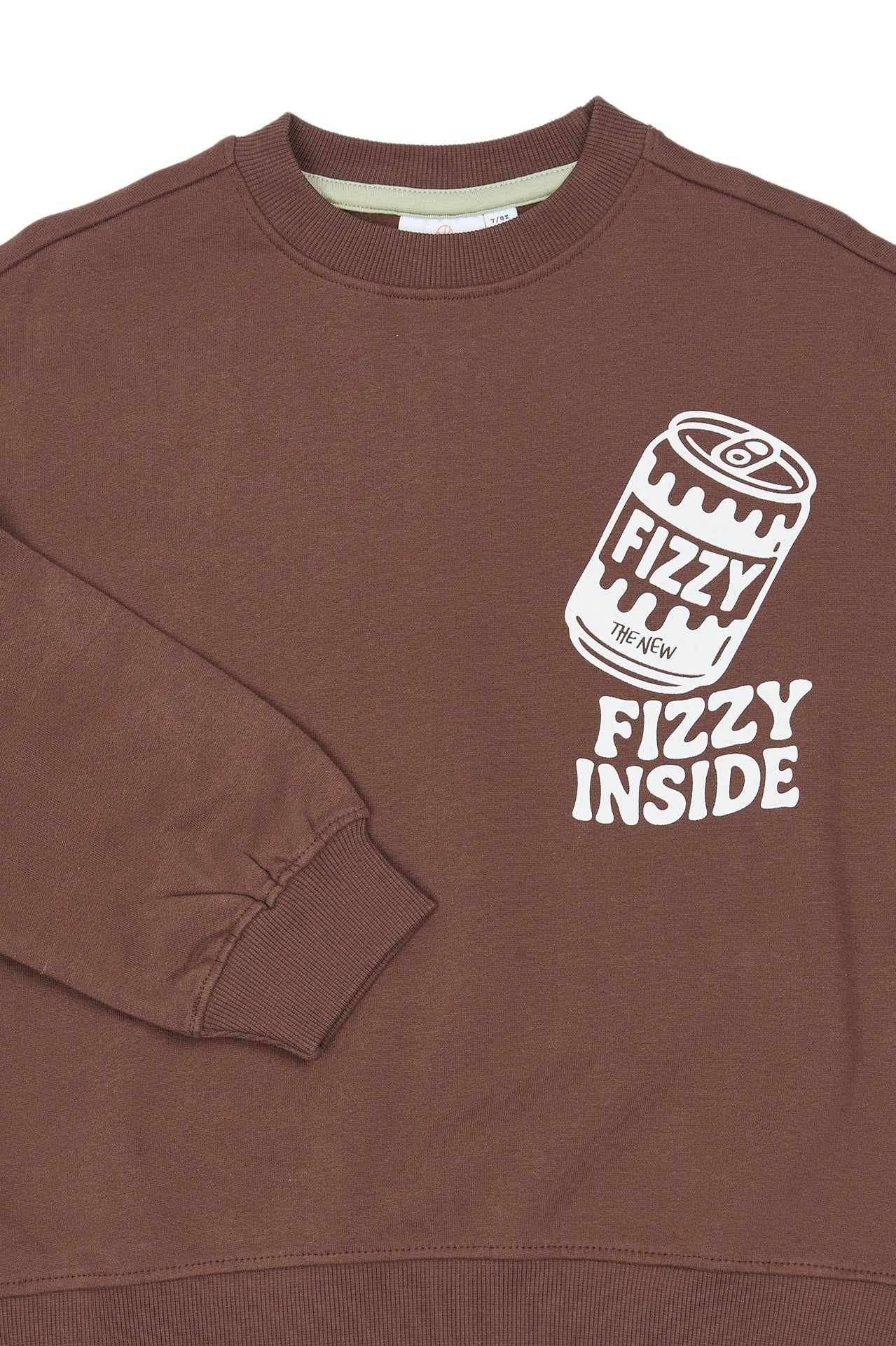 The New | TNValentino OS Sweatshirt | Chestnut