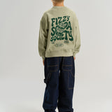 The New | TNValentino OS Sweatshirt | Mineral Gray