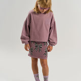 The New | TNVenus Short OS Sweatshirt | Elderberry TN