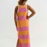 The New Tatiana s_l rib top cashmere rose striped