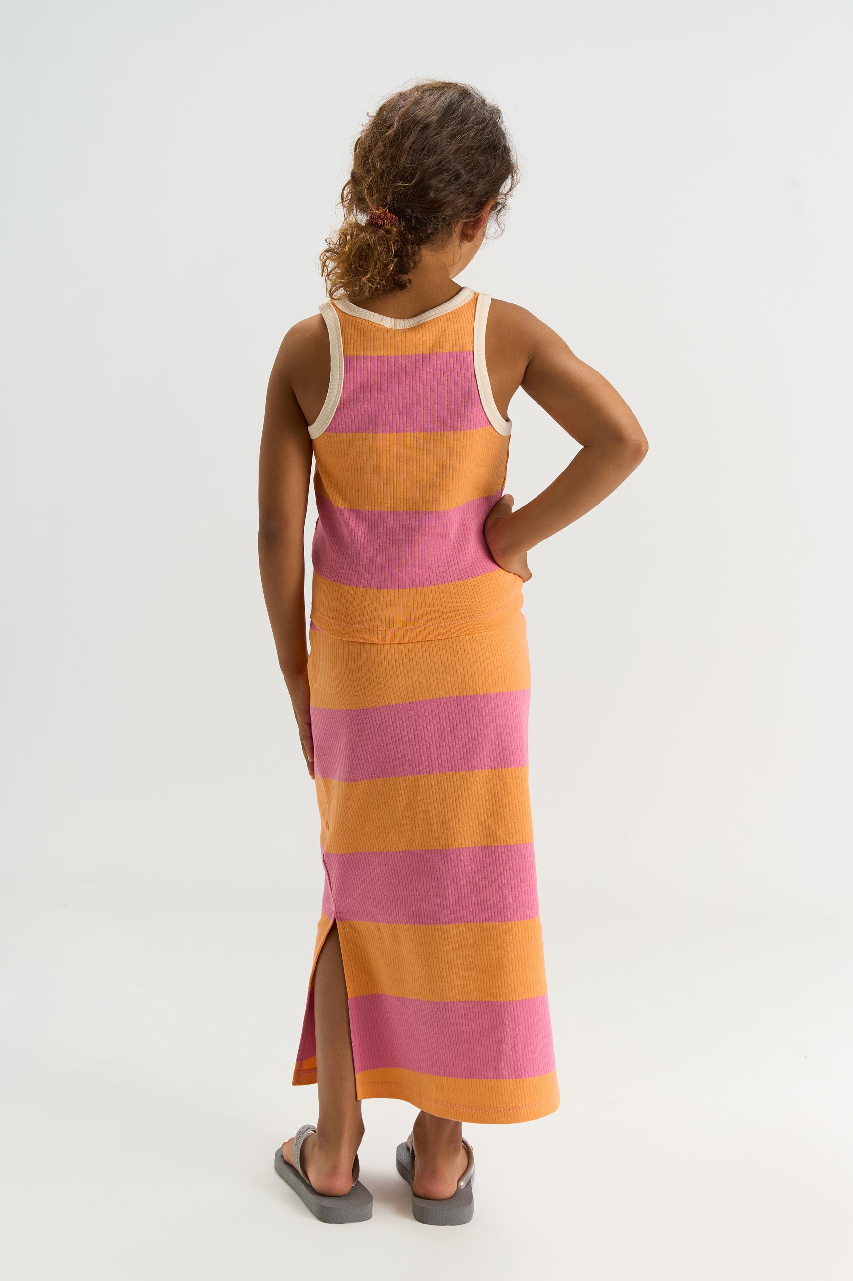 The New Tatiana s_l rib top cashmere rose striped