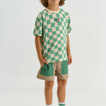 The New Tiago os s_s tee créme de menthe check