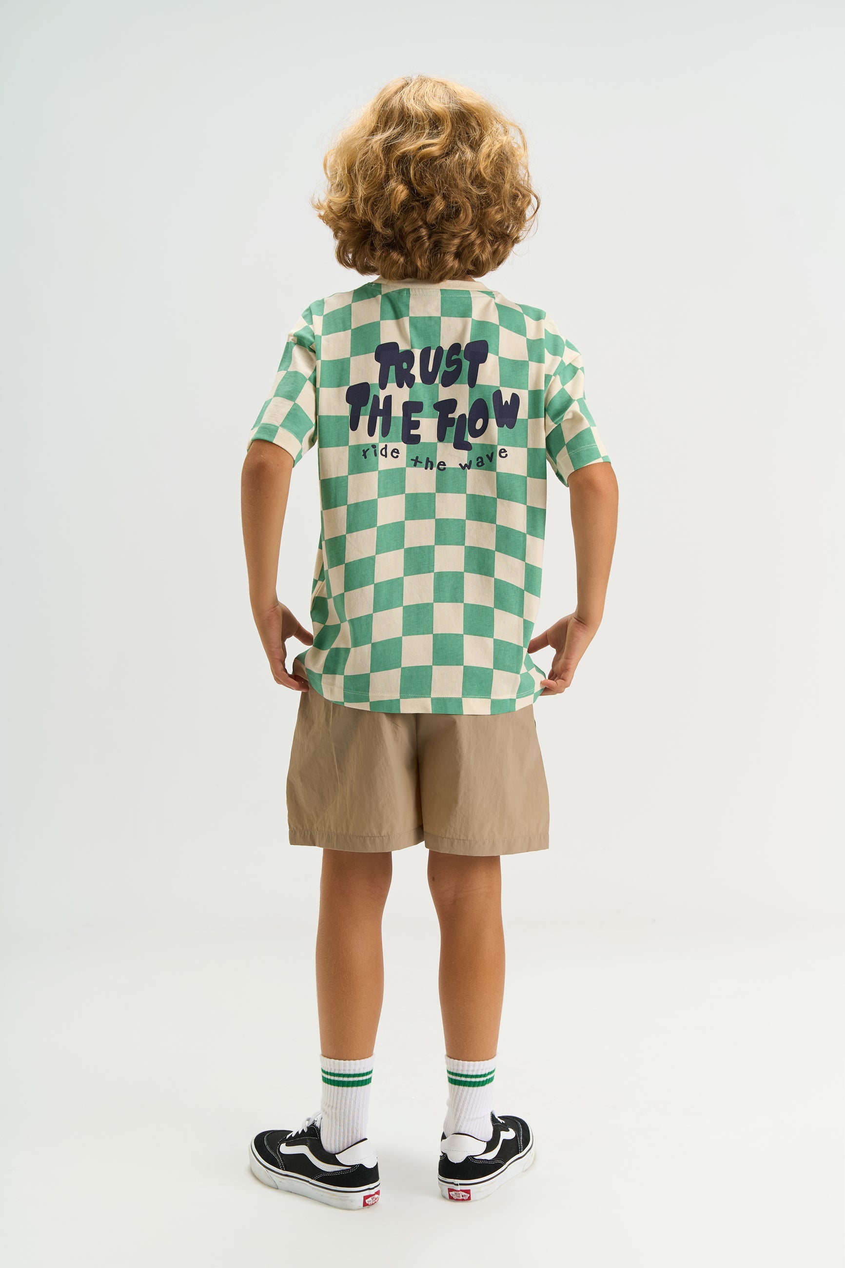 The New Tiago os s_s tee créme de menthe check