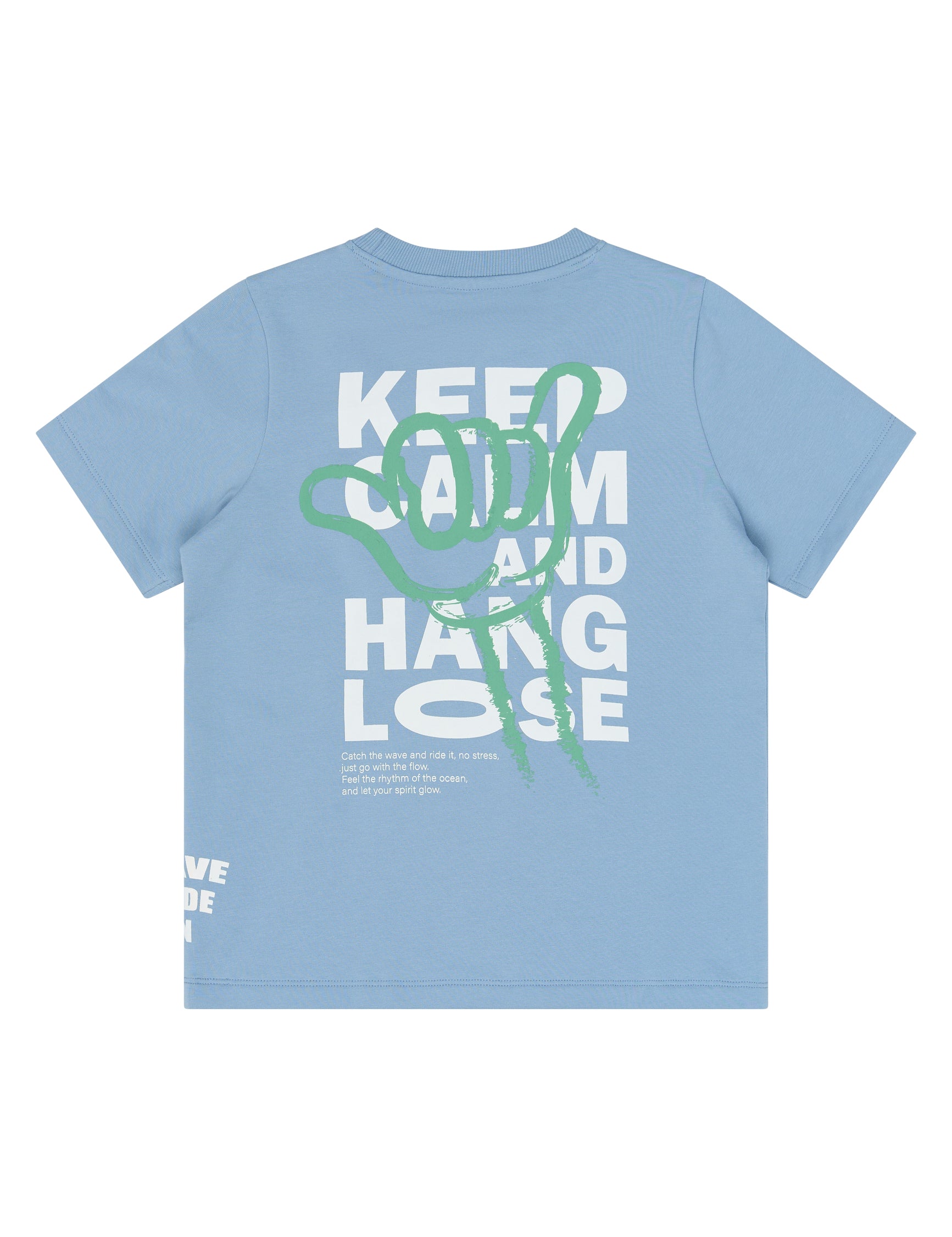 The New Titus os s_s sweat tee forever blue