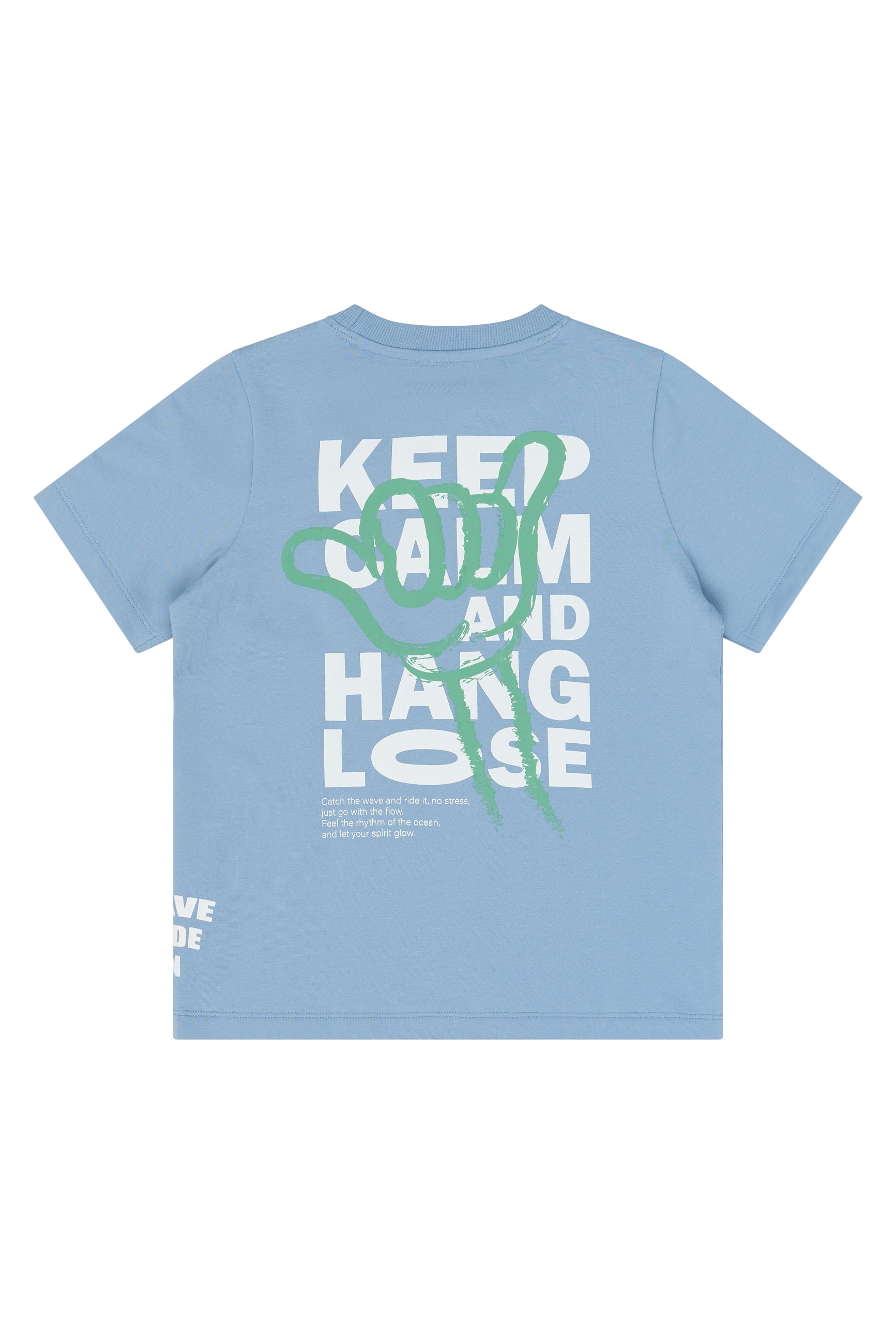 The New Titus os s_s sweat tee forever blue