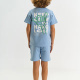The New Titus os s_s sweat tee forever blue