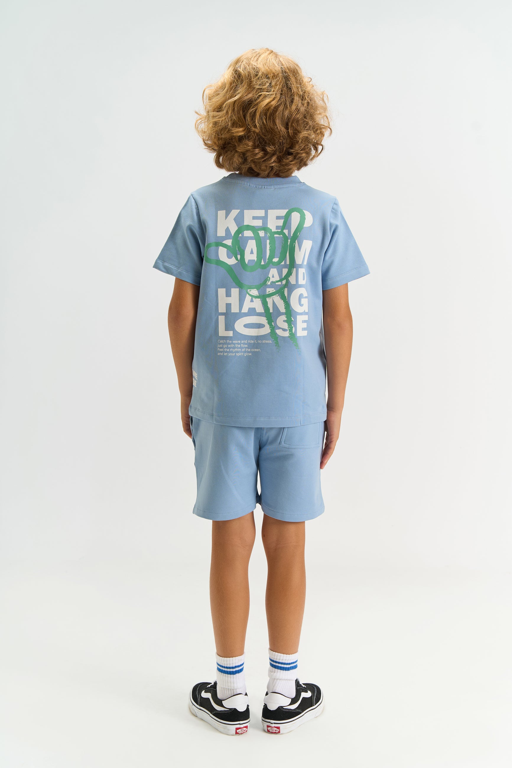The New Titus os s_s sweat tee forever blue