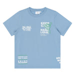 The New Titus os s_s sweat tee forever blue