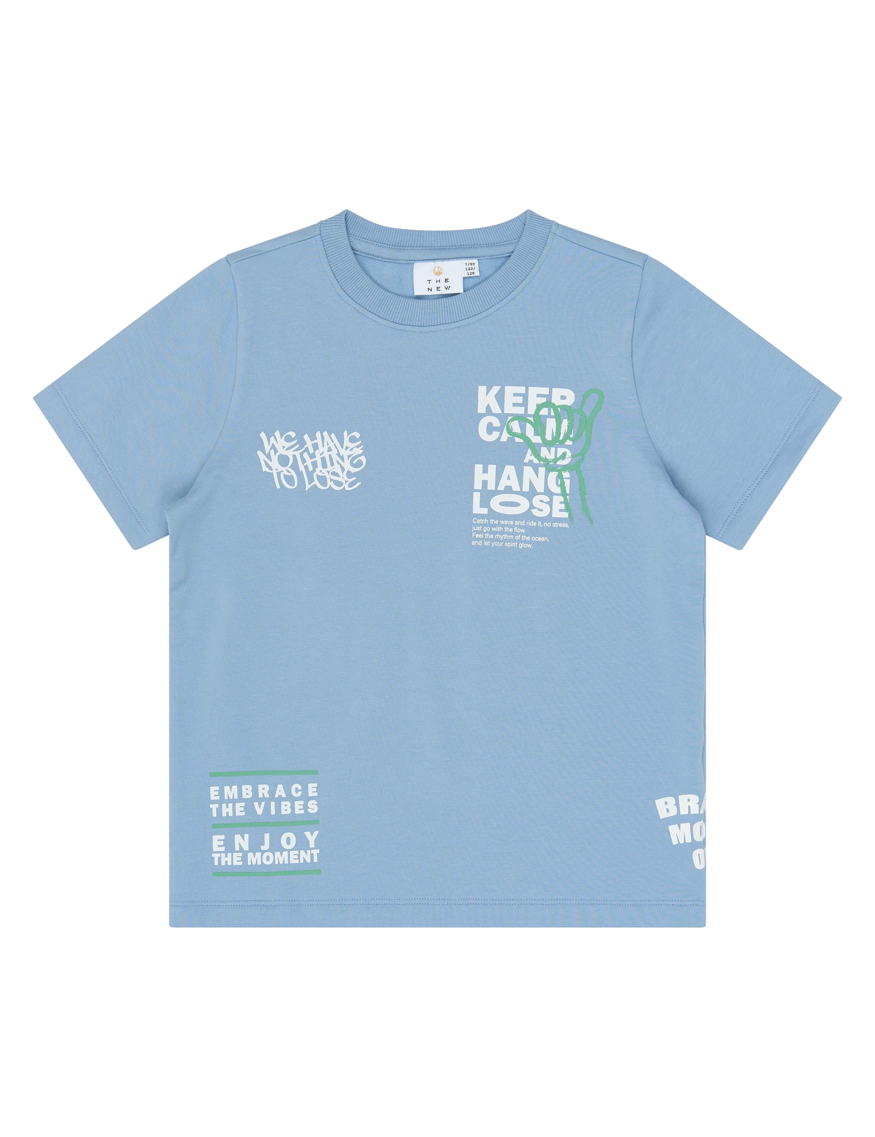The New Titus os s_s sweat tee forever blue