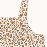 Tiny Cottons | Animal print rib top | Light cream