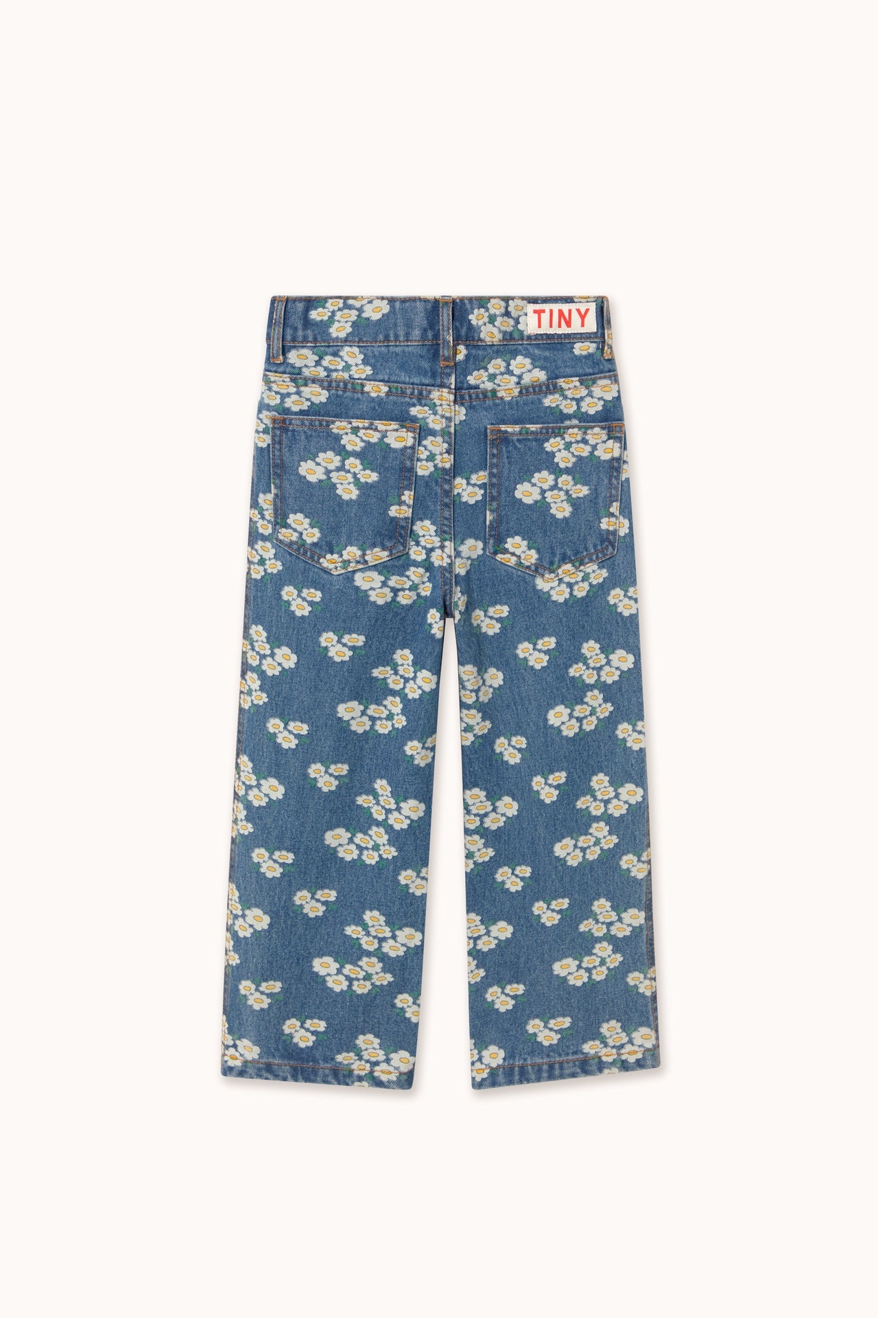 Tiny Cottons | BLOSSOMS DENIM JEANS medium wash denim