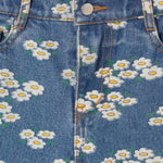 Tiny Cottons | BLOSSOMS DENIM JEANS medium wash denim