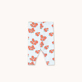 Tiny Cottons | BLOSSOMS RIB BABY PANT ice blue