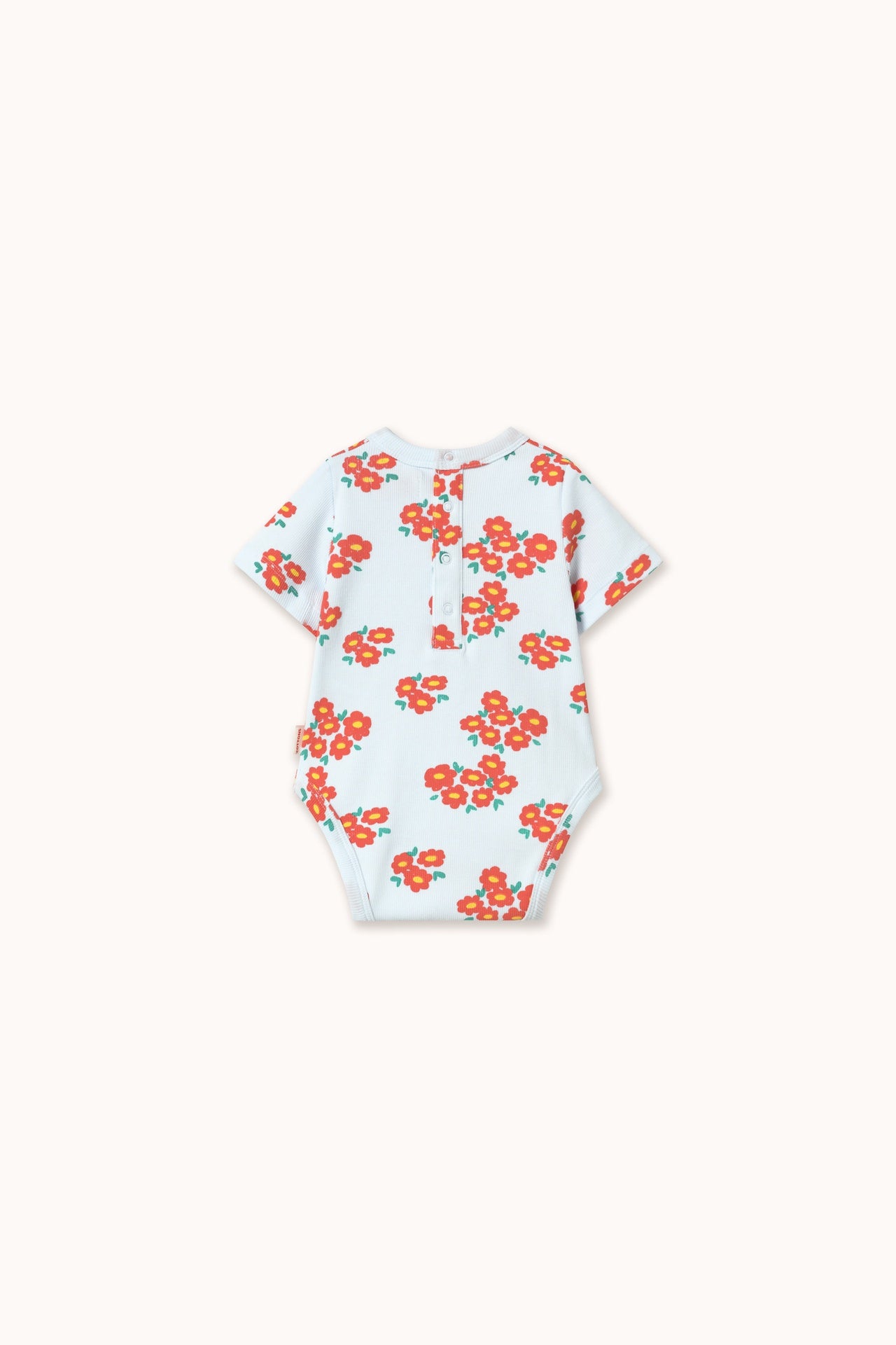 Tiny Cottons | BLOSSOMS RIB BODY ice blue