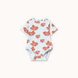 Tiny Cottons | BLOSSOMS RIB BODY ice blue