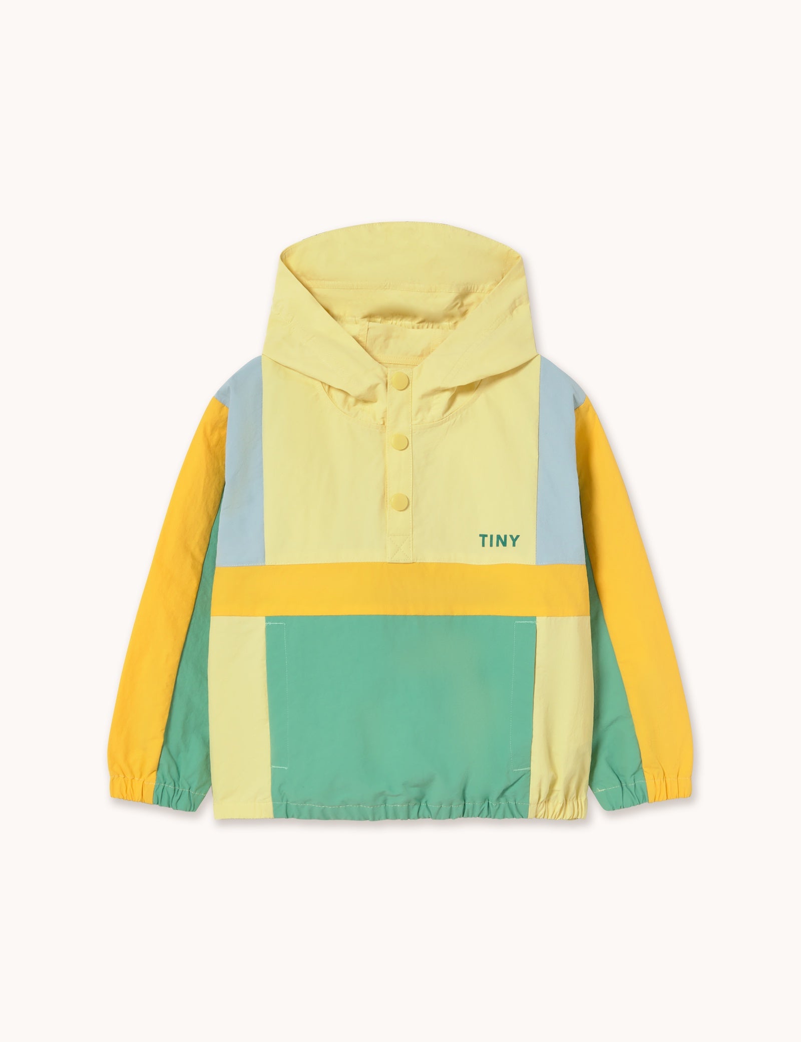 Tiny Cottons | COLOR BLOCK WOVEN JACKET multicolor
