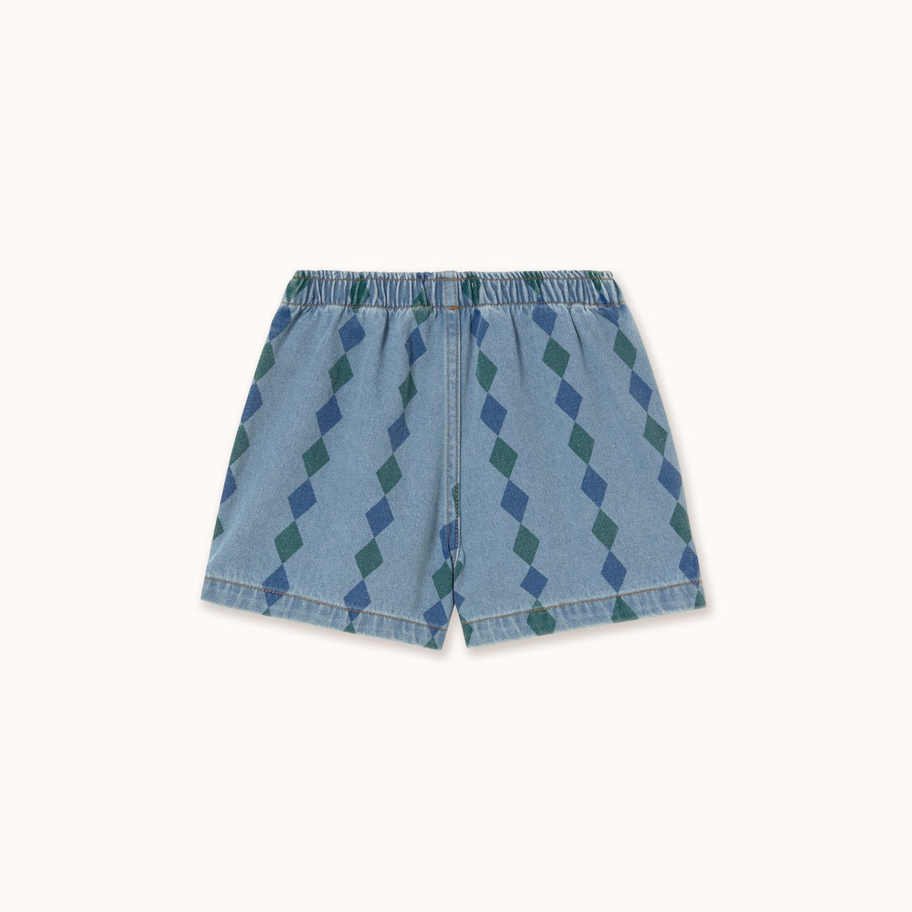 Tiny Cottons | DIAMONDS SHORTS light wash denim