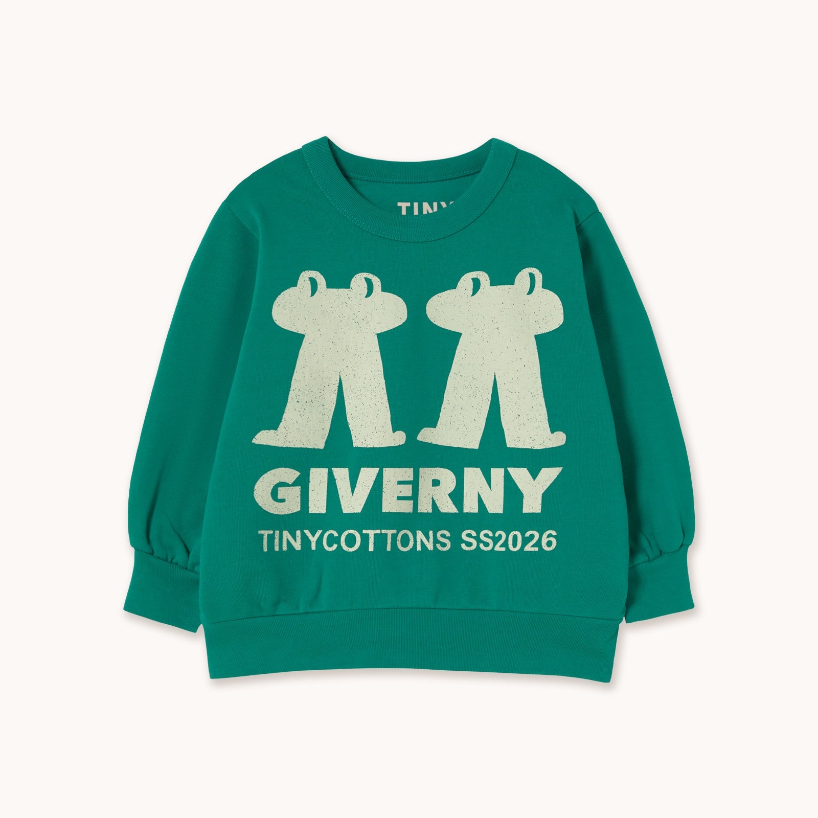 Tiny Cottons | FROG & FROG GRAPHIC SWEATSHIRT dark emerald