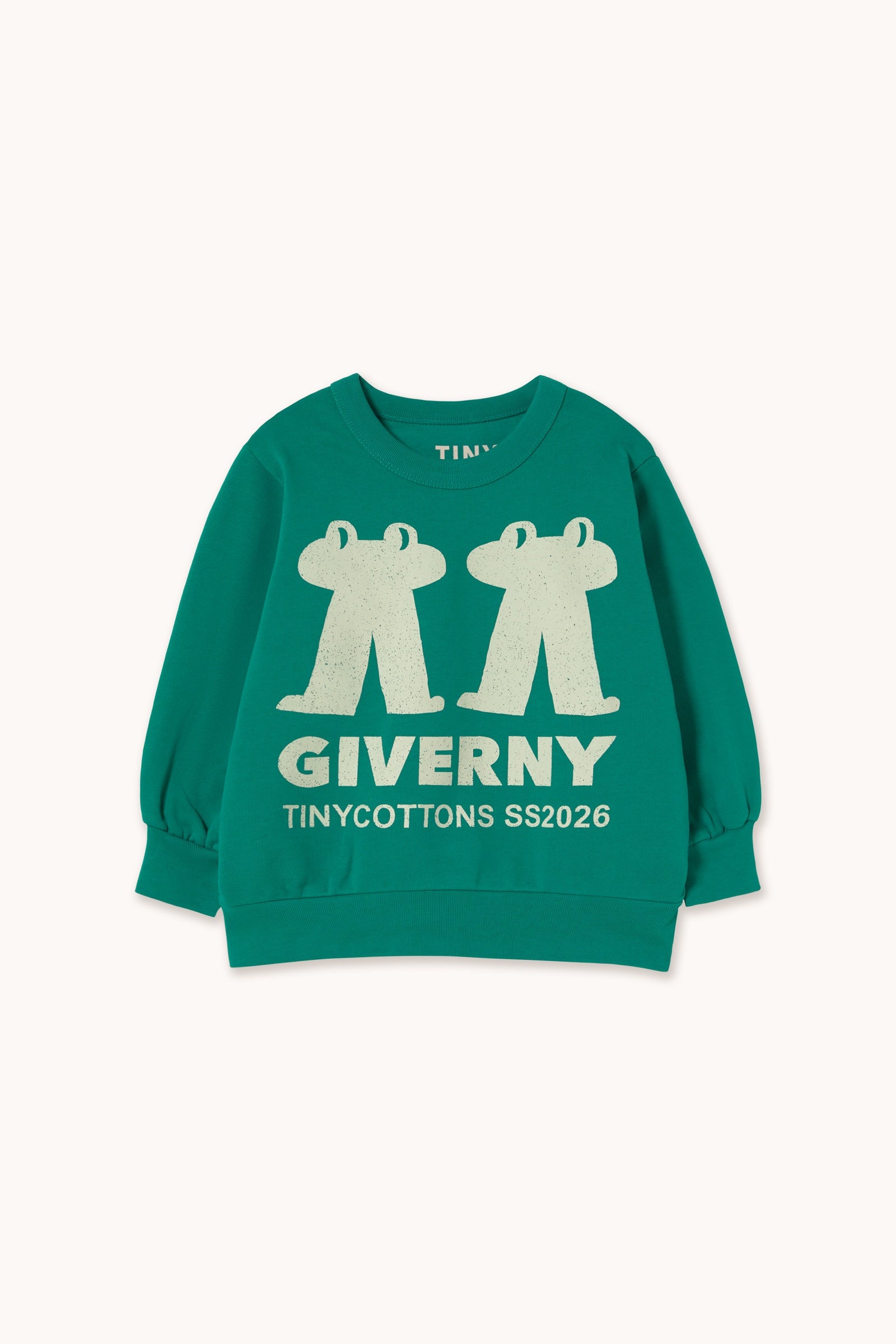 Tiny Cottons | FROG & FROG GRAPHIC SWEATSHIRT dark emerald