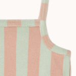 Tiny Cottons | Stripes towel top | Wild rose