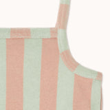 Tiny Cottons | Stripes towel top | Wild rose