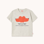 Tiny Cottons | TINY&TINY GRAPHIC TEE cream heather