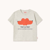 Tiny Cottons | TINY&TINY GRAPHIC TEE cream heather