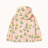 Tiny Cottons |Tiny flower woven jacket | Pastel pink
