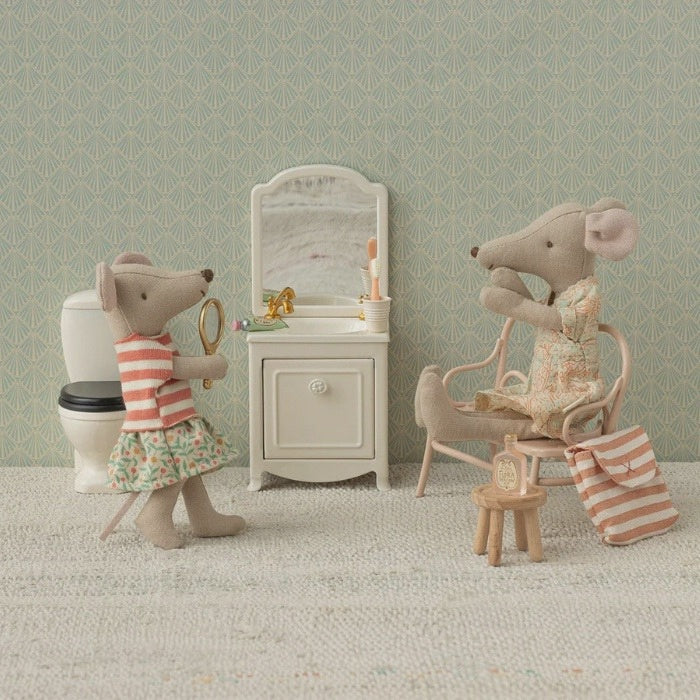 Tricycle mouse, Big sister with bag - Green