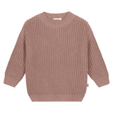 Yuki | Chunky knitted sweater |Mist