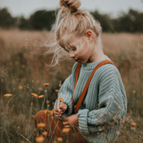 Yuki | Chunky knitted sweater | Ocean