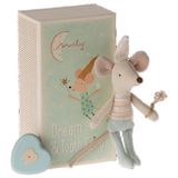 Maileg, Tooth fairy mouse, Little brother in matchbox - 4105