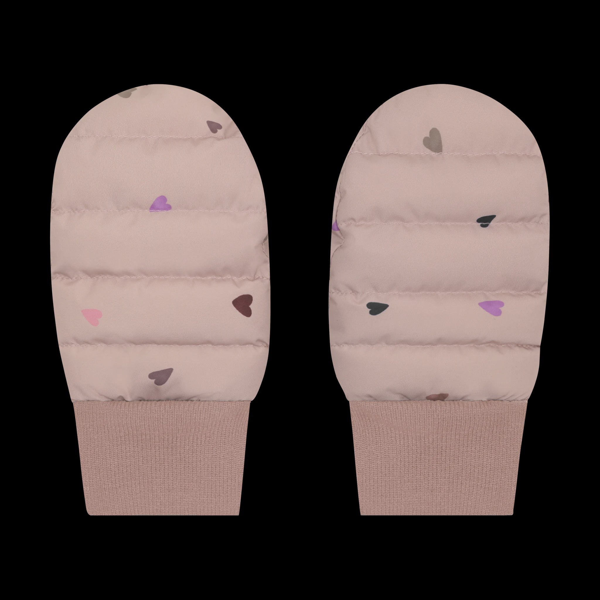 En Fant | Waterproof mittens AOP | Adobe Rose