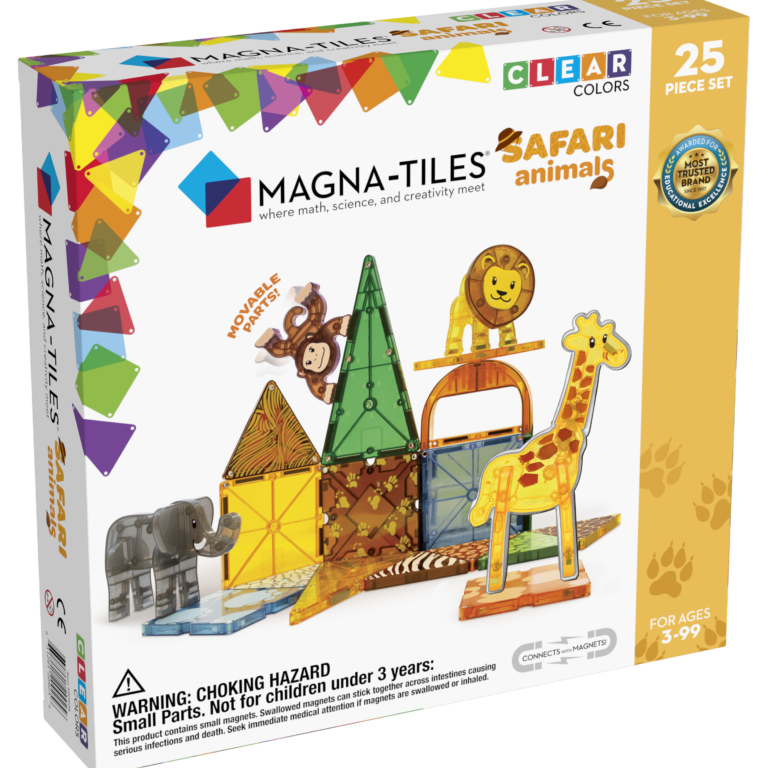 Magnatiles | Safari animals - 25 stuks