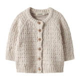 Lil’ atelier | Bella LS knit cardigan novelle peach
