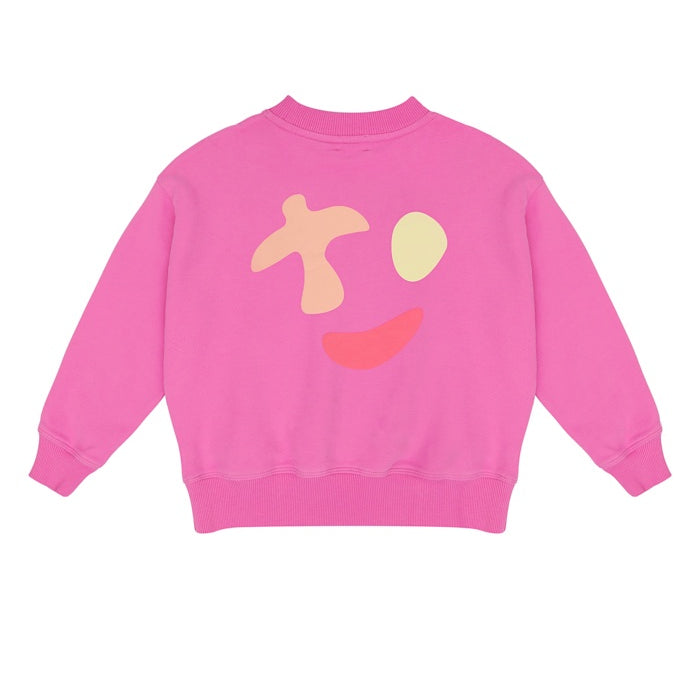 Jenest | Happy bird sweater | Fuchsia pink